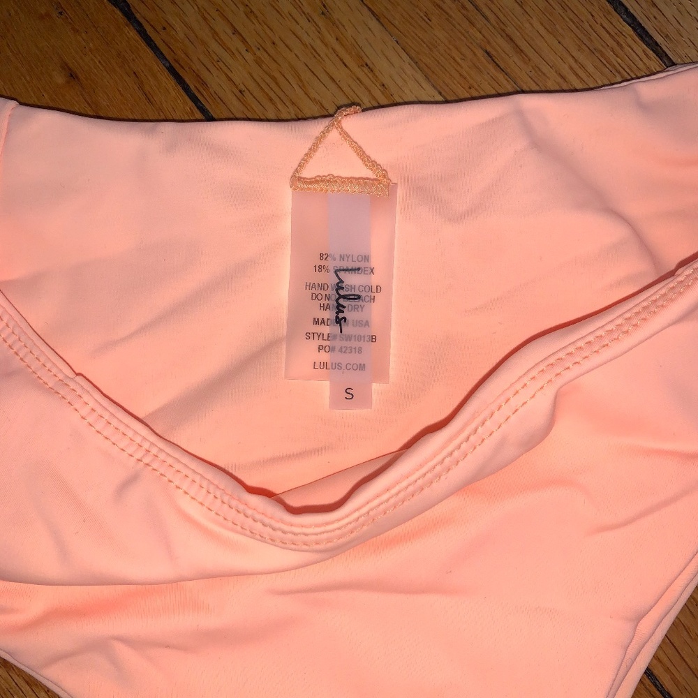 CREAMSICLE LULU'S BIKINI BOTTOM